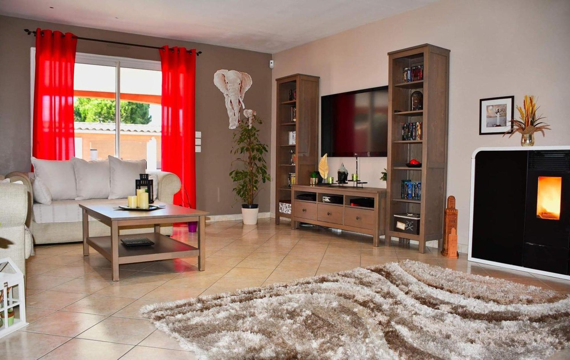 Villa Elegante A Carcassonne Avec Jardin Et Jacuzzi Luaran gambar